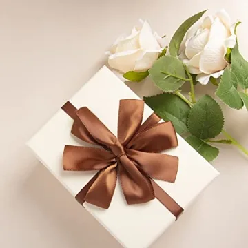 LIUYAXI Double Faced Satin Ribbon Set for Creative Projects