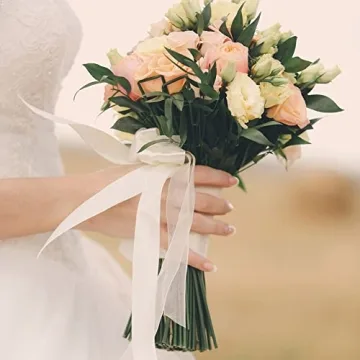 LIUYAXI Double Faced Satin Ribbon Set for Creative Projects