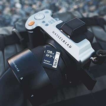 Lexar 64GB Professional 1667x SDXC Memory Card, UHS-II, C10, U3, V60, Full-HD & 4K Video, Up To 250M...