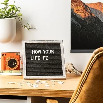 Creative Little Hippo Felt Letter Board with 690+ Letters