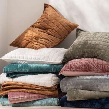 RECYCO Luxe Velvet Quilt Set - Elegant Comfort for All