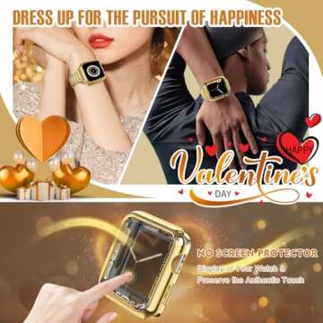 top4cus 44mm Cover Environmental Soft Flexible TPU Anti-Scratch Lightweight Protective Iwatch Case C...