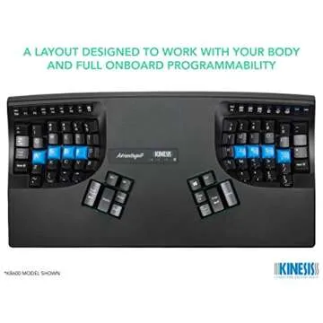Kinesis Advantage2 Ergonomic Keyboard with Cherry MX Brown Switches