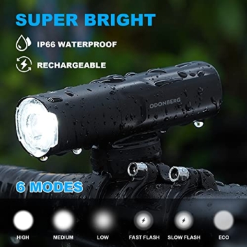 TINGCHUAN Bike Helmet Light for Safe Night Riding