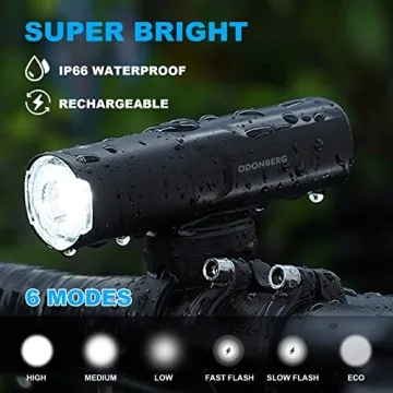 TINGCHUAN Bike Helmet Light for Safe Night Riding