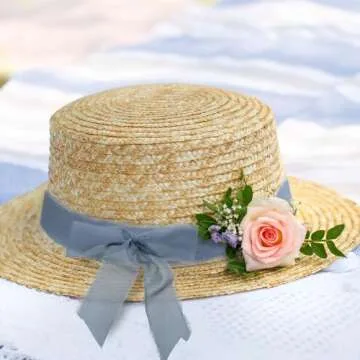 GWHOLE 6 Rolls Chiffon Ribbon, 2" x 6 Yd Ribbon Fringe Handmade for Wedding Invitations Bridal Shower Bouquets Decorations, Gifts Wrapping DIY Crafts(Dusty Blue)