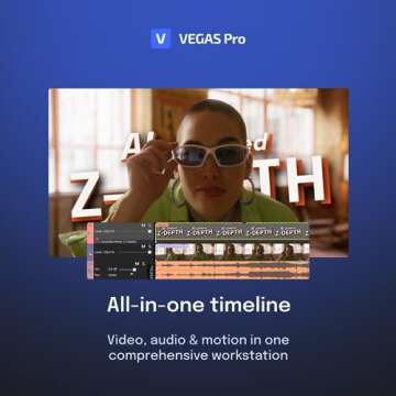 VEGAS Pro Edit 21 - The creative standard for video and audio | video editing software | video cutting software | video editor | 1 license [PC Online code]