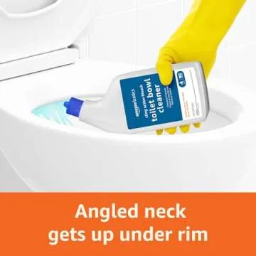 Amazon Basics Toilet Bowl Cleaner Cling Action Formula - Bleach