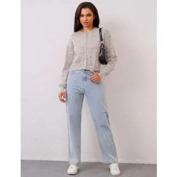 MISSACTIVER Women's Cropped Cardigan - Comfort & Style