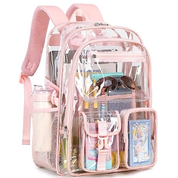 Stylish abshoo Large Clear Backpack for Girls and Women