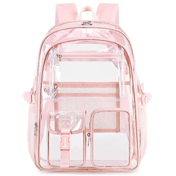 Stylish abshoo Large Clear Backpack for Girls and Women
