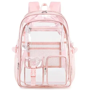 Stylish abshoo Large Clear Backpack for Girls and Women
