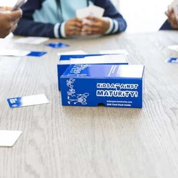 Kids Against Maturity: Card Game for Kids and Family, Super Fun Hilarious for Family Party Game Night, Combo Pack (Combo Pack (Core+Expansion 1,2))