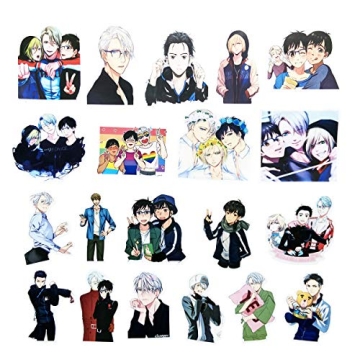 Yuri!!! on ICE Anime Stickers 50Pcs Durable Vinyl Variety