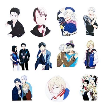 Yuri!!! on ICE Anime Stickers 50Pcs Durable Vinyl Variety