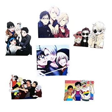 Yuri!!! on ICE Anime Stickers 50Pcs Durable Vinyl Variety