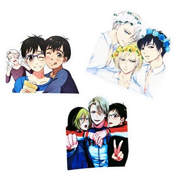Yuri!!! on ICE Anime Stickers 50Pcs Durable Vinyl Variety