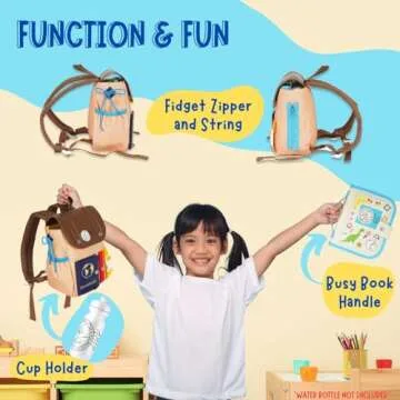 Engaging 3-in-1 Backpack for Toddlers