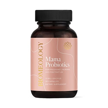 Biomeology Probiotics for Pregnancy, Postpartum and Breastfeeding | Supports Digestive and Immune He...