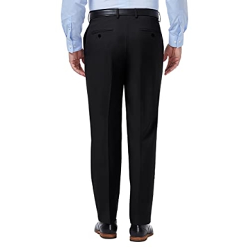 Haggar Men's Premium Comfort Classic Fit Flat Front Pants