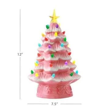 Mr. Christmas Nostalgic 12 Inch Tree with LED Lights