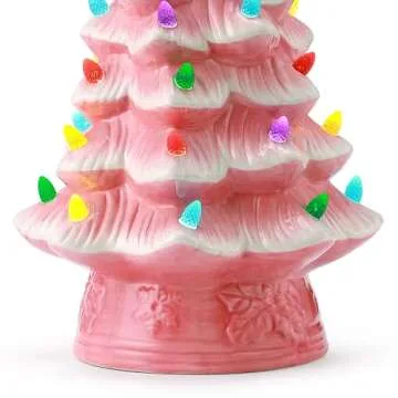 Mr. Christmas Nostalgic 12 Inch Tree with LED Lights