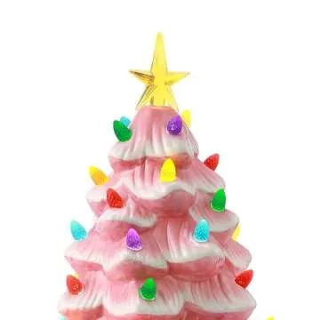 Mr. Christmas Nostalgic 12 Inch Tree with LED Lights