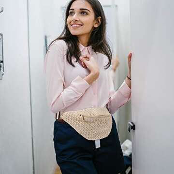 PRETYZOOM Stylish Fanny Pack - Chic & Functional Crossbody