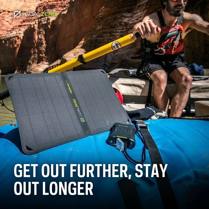 Goal Zero Nomad 10W Solar Panel for Outdoor Adventures