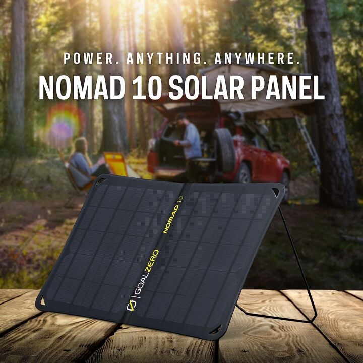Goal Zero Nomad 10W Solar Panel for Outdoor Adventures