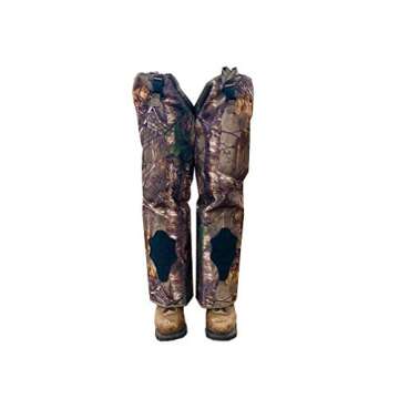 FORESTER Real Tree Snake Chaps - Hunting Guard Gear Realtree Chaps Camo Full Protection Snake Gaiter...