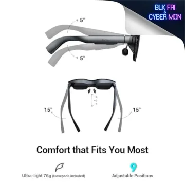 RayNeo Air2 AR Glasses | 201" Micro OLED Smart Technology