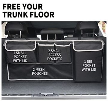 UYYE Trunk Hanging Organizer Durable Car Storage Solution