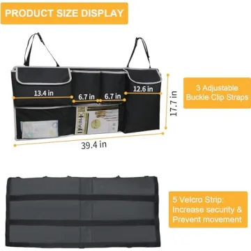 UYYE Trunk Hanging Organizer Durable Car Storage Solution