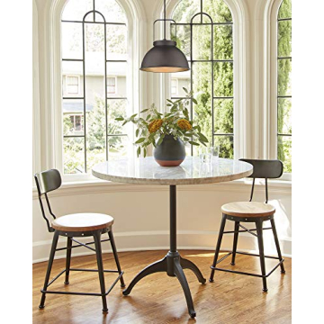 HWH 1-Light Pendant Light - Adjustable Rustic Charm