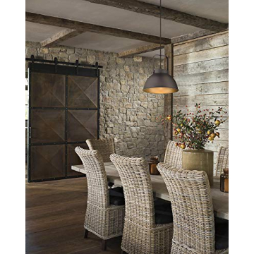 HWH 1-Light Pendant Light - Adjustable Rustic Charm