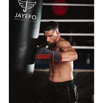 Jayefo R-6 Boxing Gloves for MMA & Kickboxing Fitness