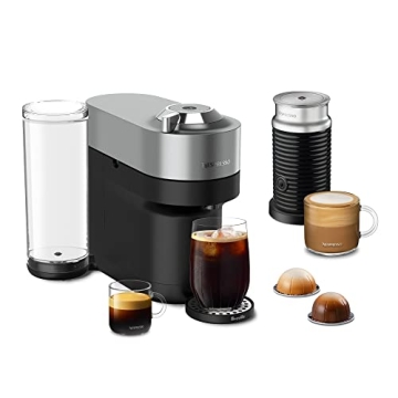 Nespresso Vertuo Pop+ Deluxe Coffee Maker with Frother