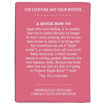Earth Mama Organic Nipple Butter for Breastfeeding Moms