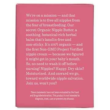 Earth Mama Organic Nipple Butter for Breastfeeding Moms