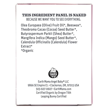 Earth Mama Organic Nipple Butter for Breastfeeding Moms