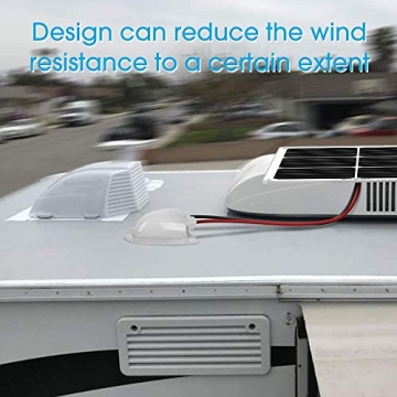 BougeRV Waterproof Solar Double Cable Entry Gland Box