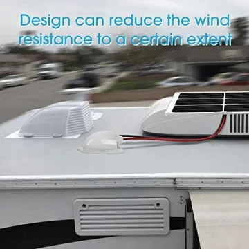 BougeRV Waterproof Solar Double Cable Entry Gland Box