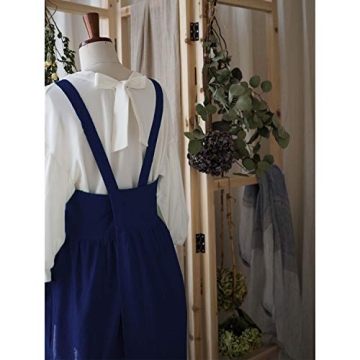 Stylish Cotton Apron with Pockets for Baking