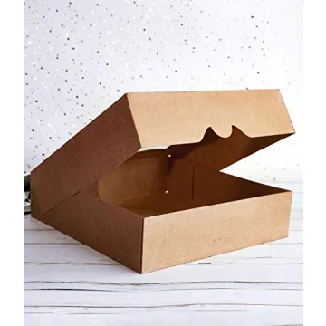 Cherry 15-Pack Bakery Boxes with Window for Pies