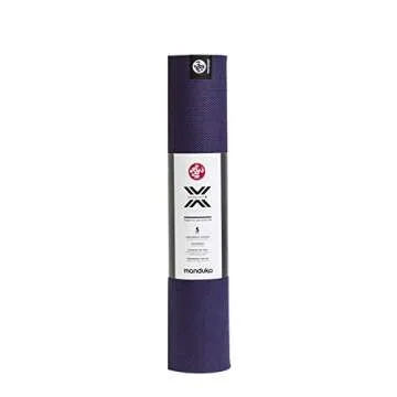Manduka X Yoga Mat - Easy to Carry, For Women and Men, Non Slip, Cushion for Joint Support and Stability, 5mm Thick, 71 Inch (180cm), Magic Purple