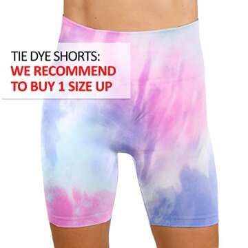 MAXXIM Womens Biker Shorts Purple Sunset Small