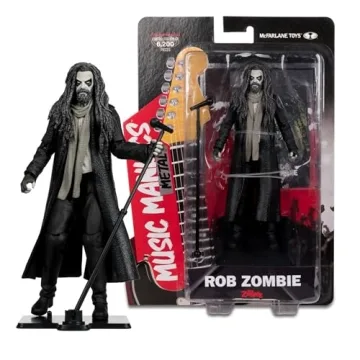 Limited Edition McFarlane Rob Zombie Figure for Collectors