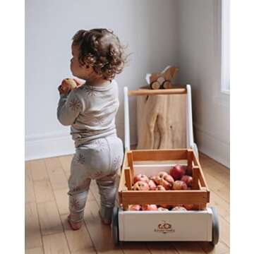 Kinderfeets Toy Box Walker for Stylish Storage and Play