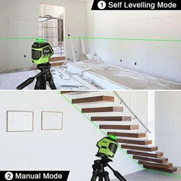 Self-Leveling Green Laser Level with Magnetic Base - 621CG